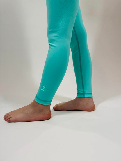 All-Around Gym Tights Turquoise