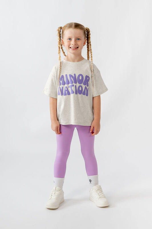 Product photo of Girls Mobility Tee in Grey