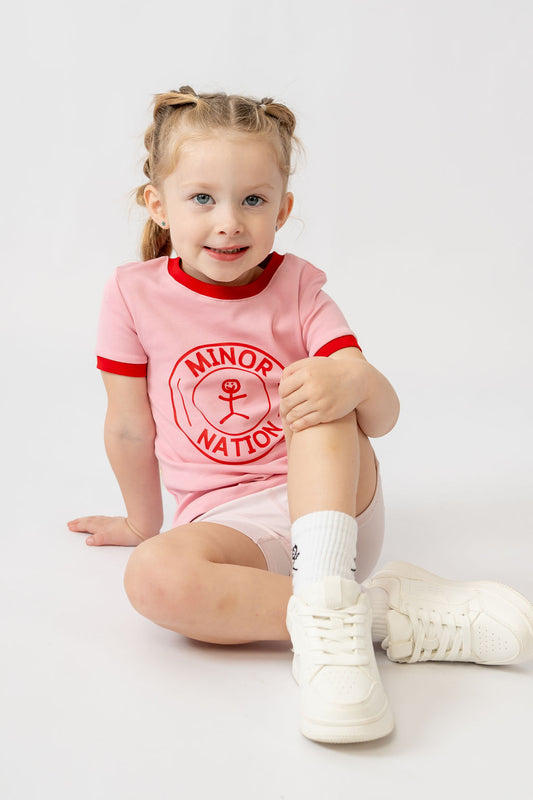 Photo of Minor Nation's Girls Club Tee in Pink